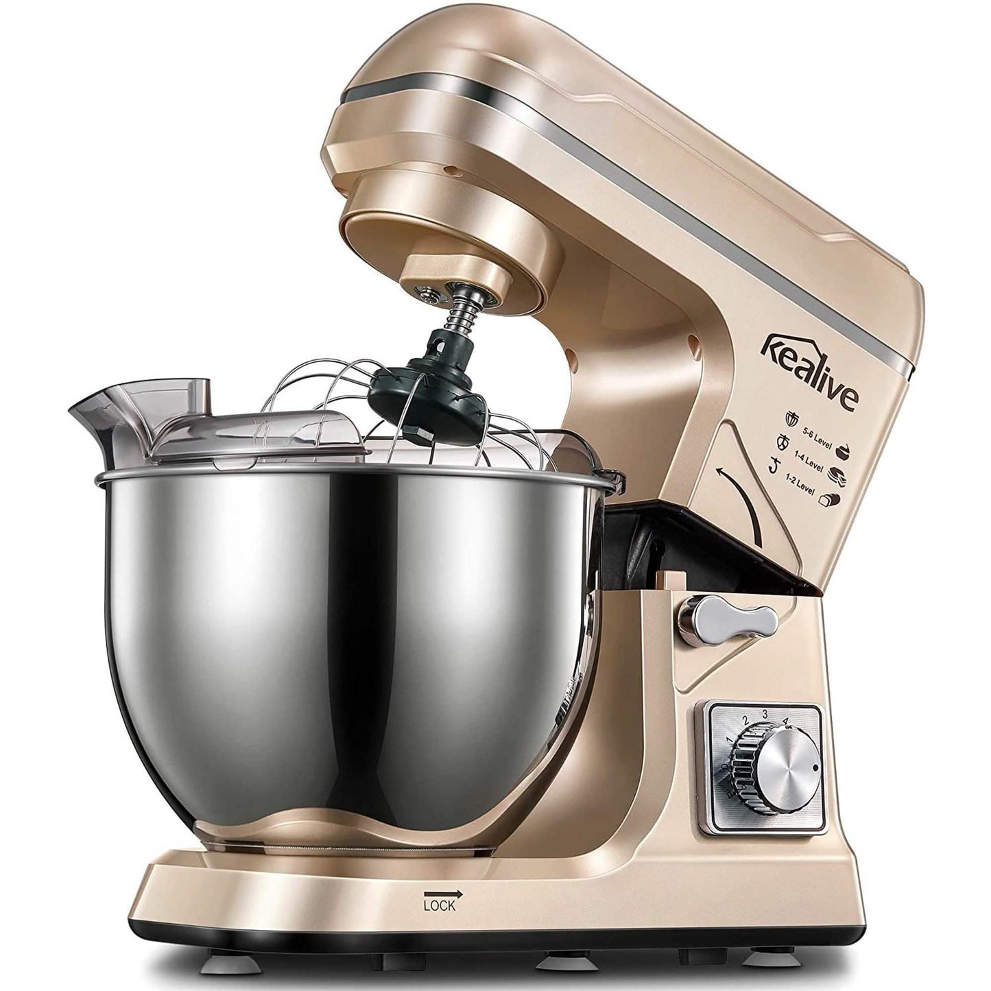 Kealive Stand Mixer - Electric Food Mixer Kitchen with 5.5QT DailySale