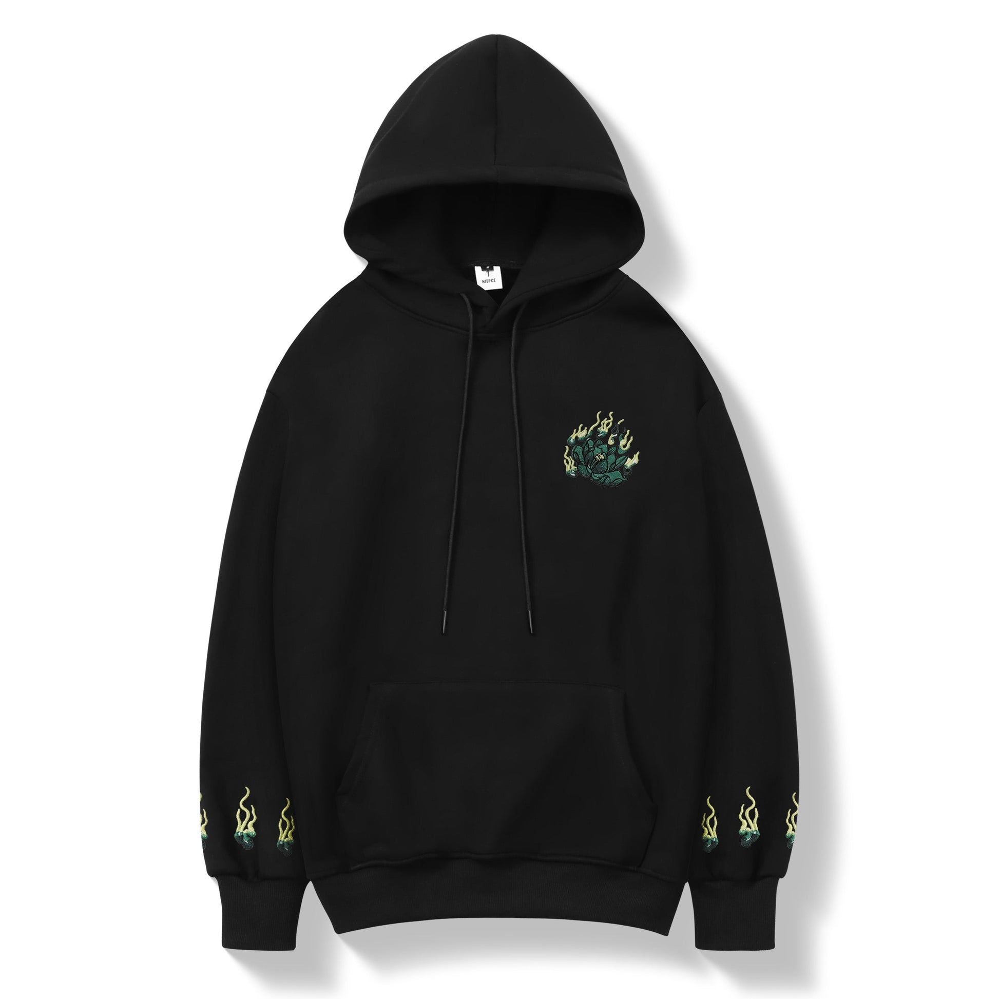 KH9007 Emerald Kirin Embroidery Hoodie Niepce