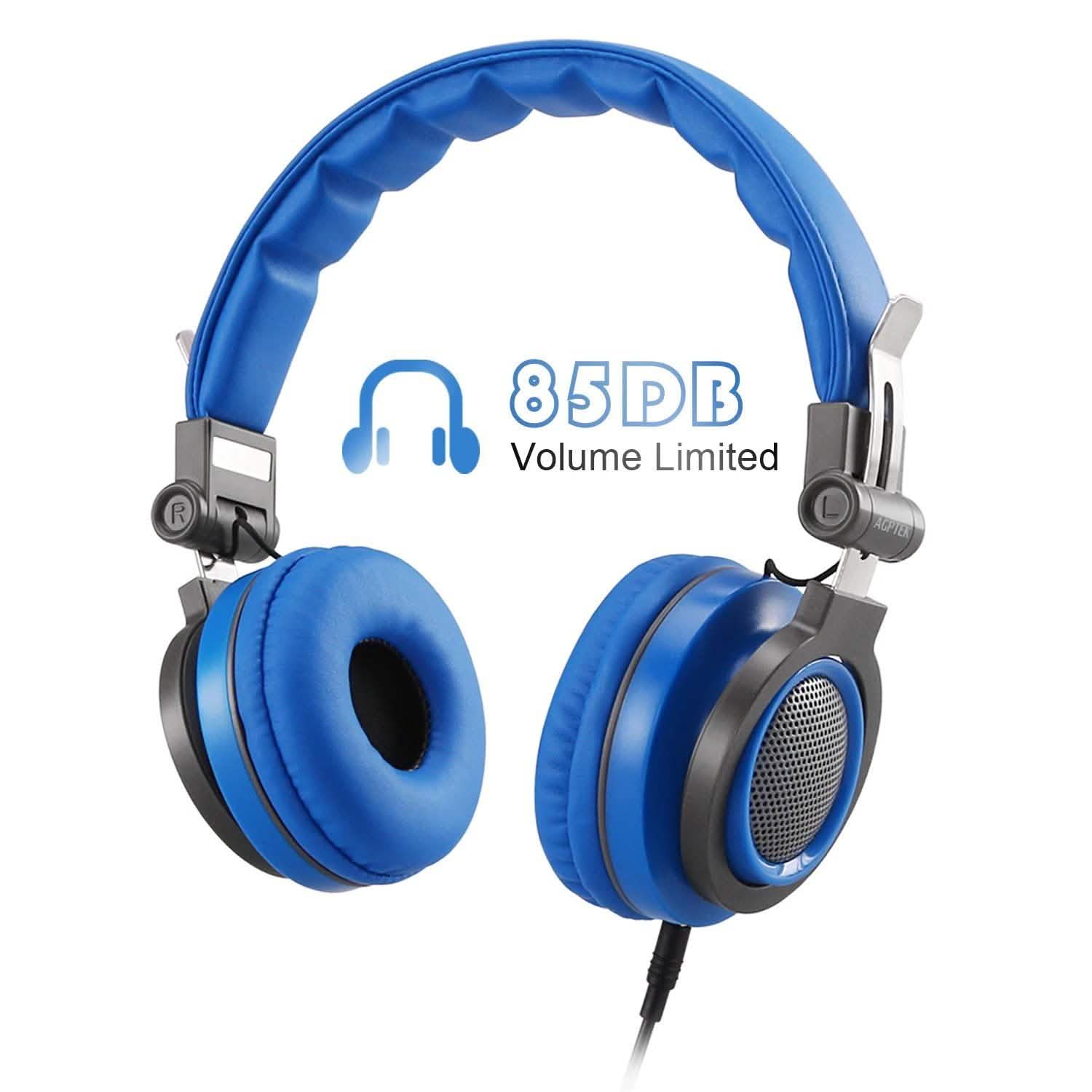 Kids Over Ear Wired Headsets with 85dB Volume Limit DailySale