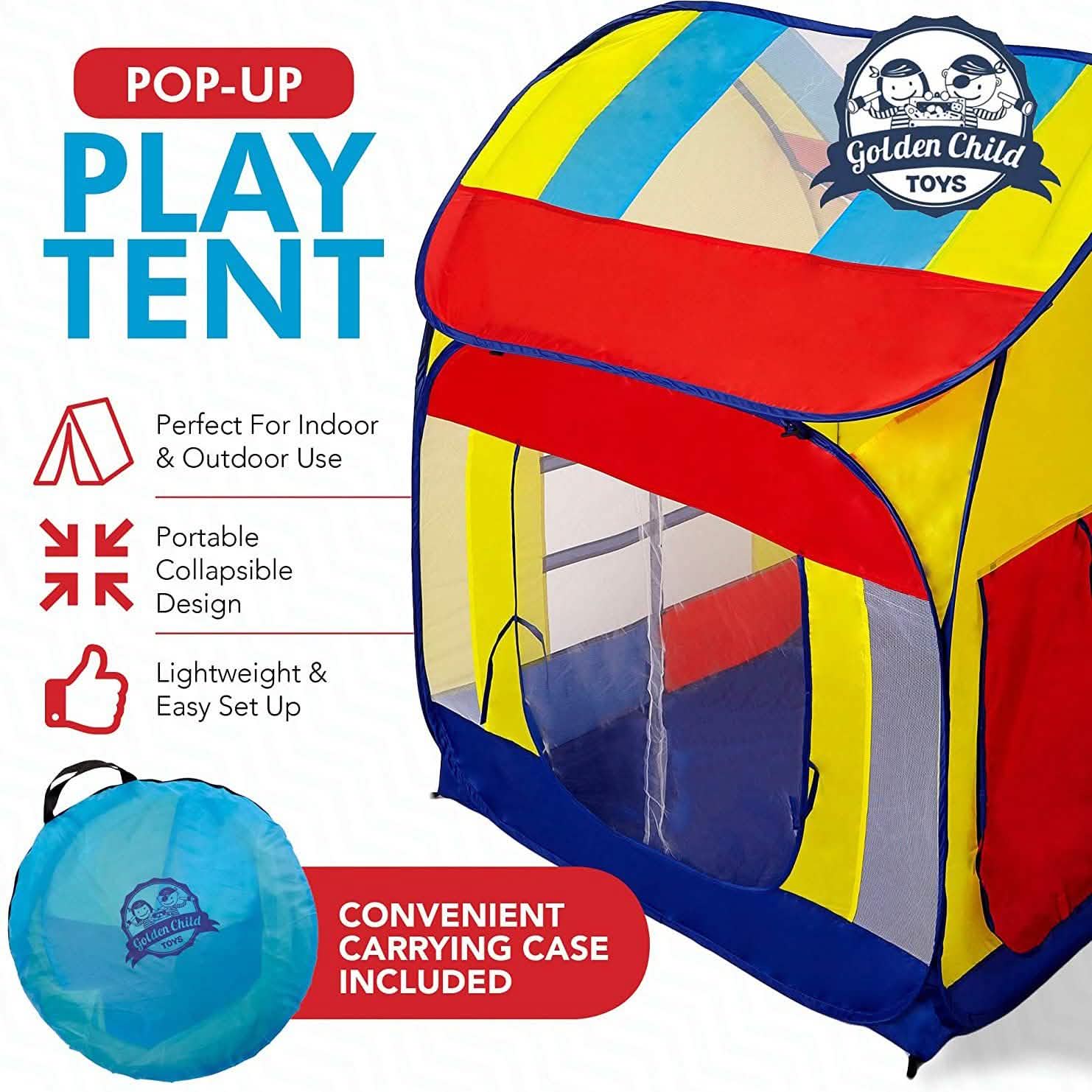 Kids Play Tent with Carrying Case DailySale