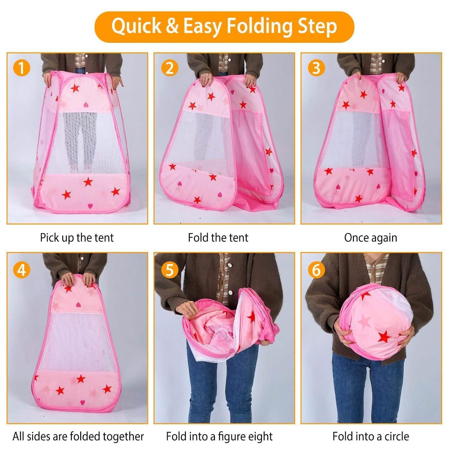 Kids Pop Up Prince Princess Toddler Play Tent DailySale