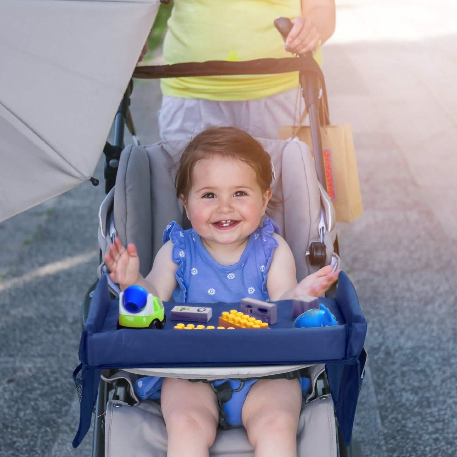 Kids Safety Travel Tray Waterproof Car Seat DailySale