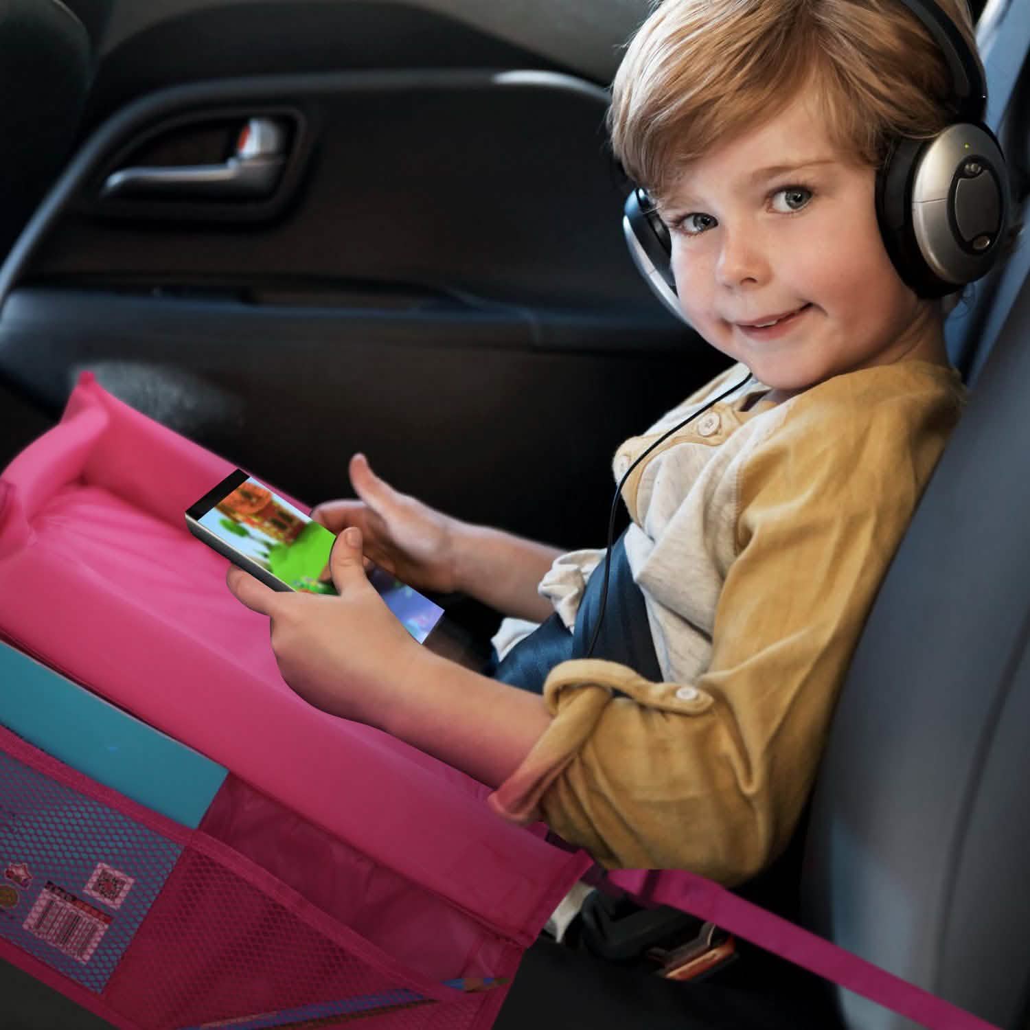 Kids Safety Travel Tray Waterproof Car Seat DailySale