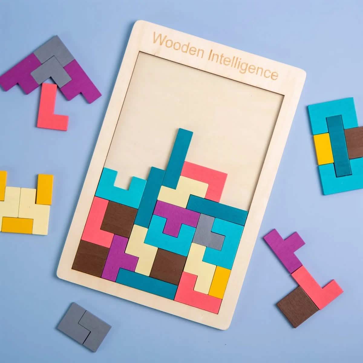 Kids Wood Logic Puzzle DailySale