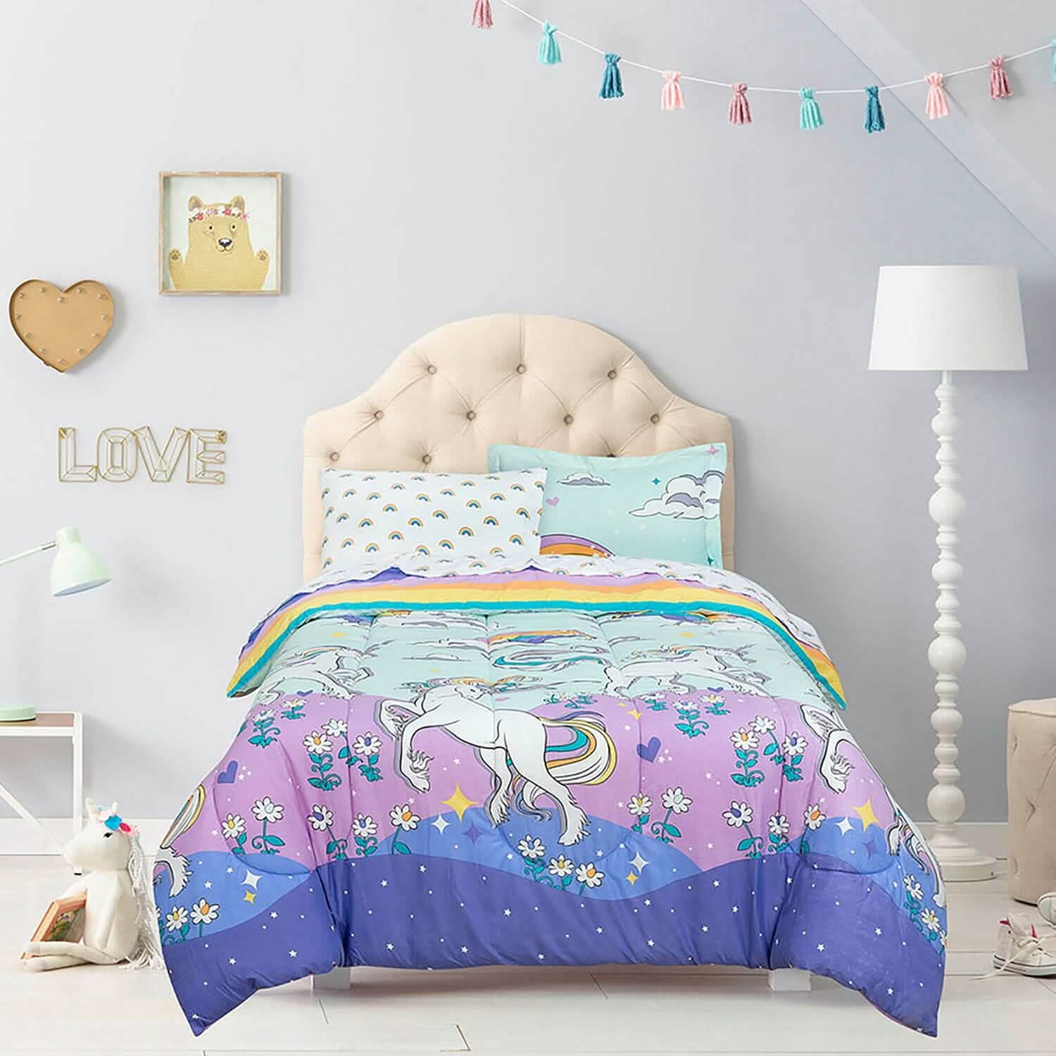 Kidz Mix Magical Unicorn Bed in a Bag DailySale