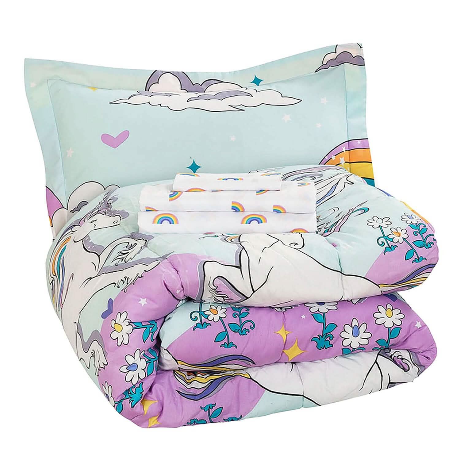 Kidz Mix Magical Unicorn Bed in a Bag DailySale