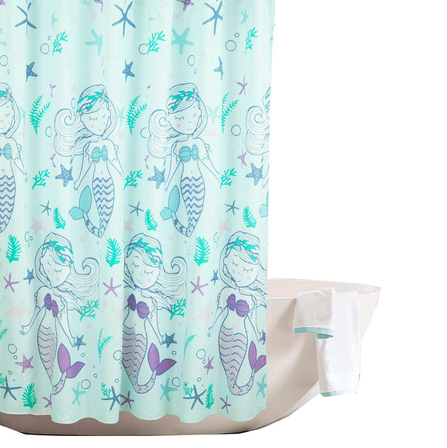 Kidz Mix Mystical Mermaid Shower Curtain DailySale