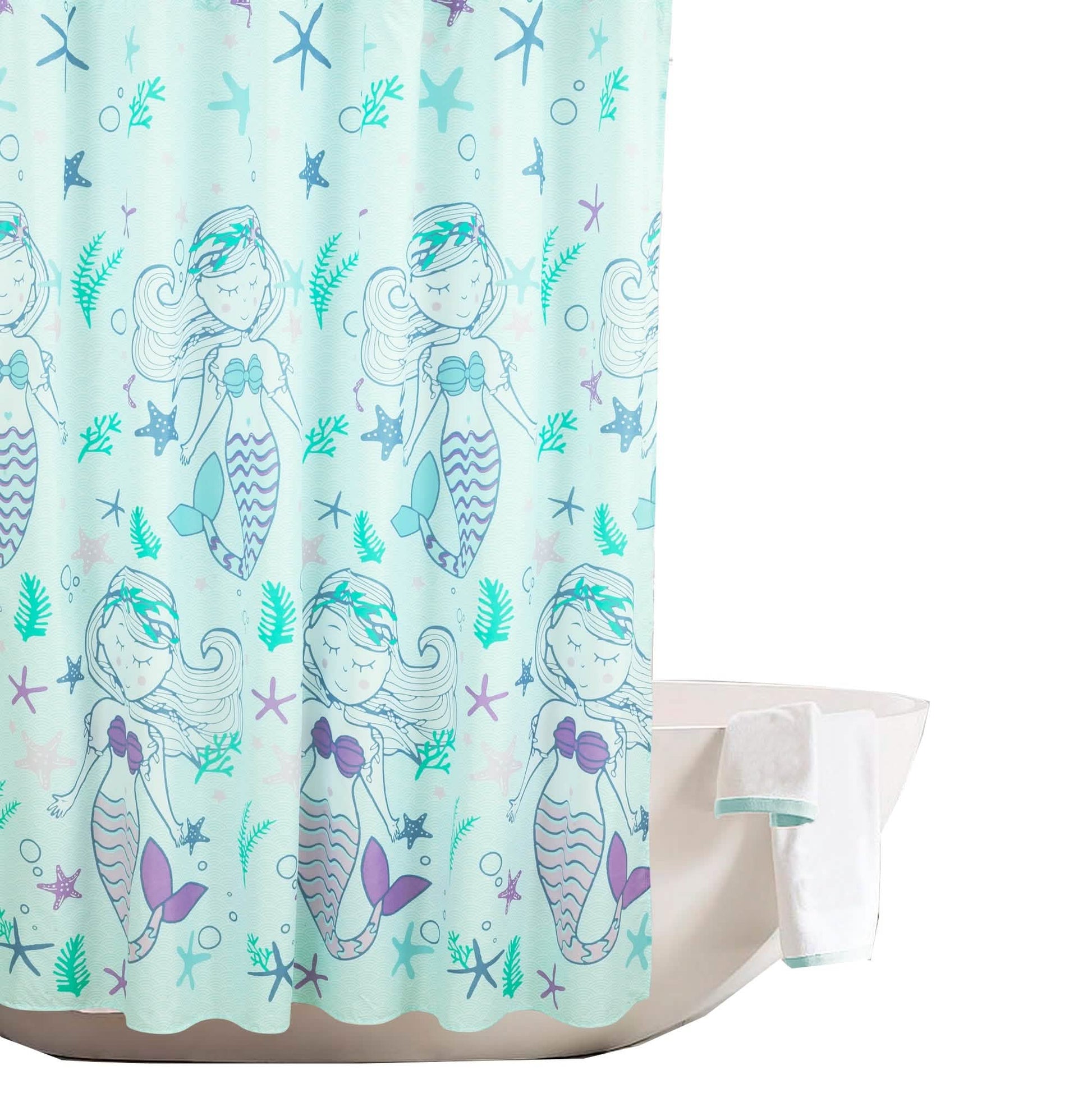 Kidz Mix Mystical Mermaid Shower Curtain DailySale