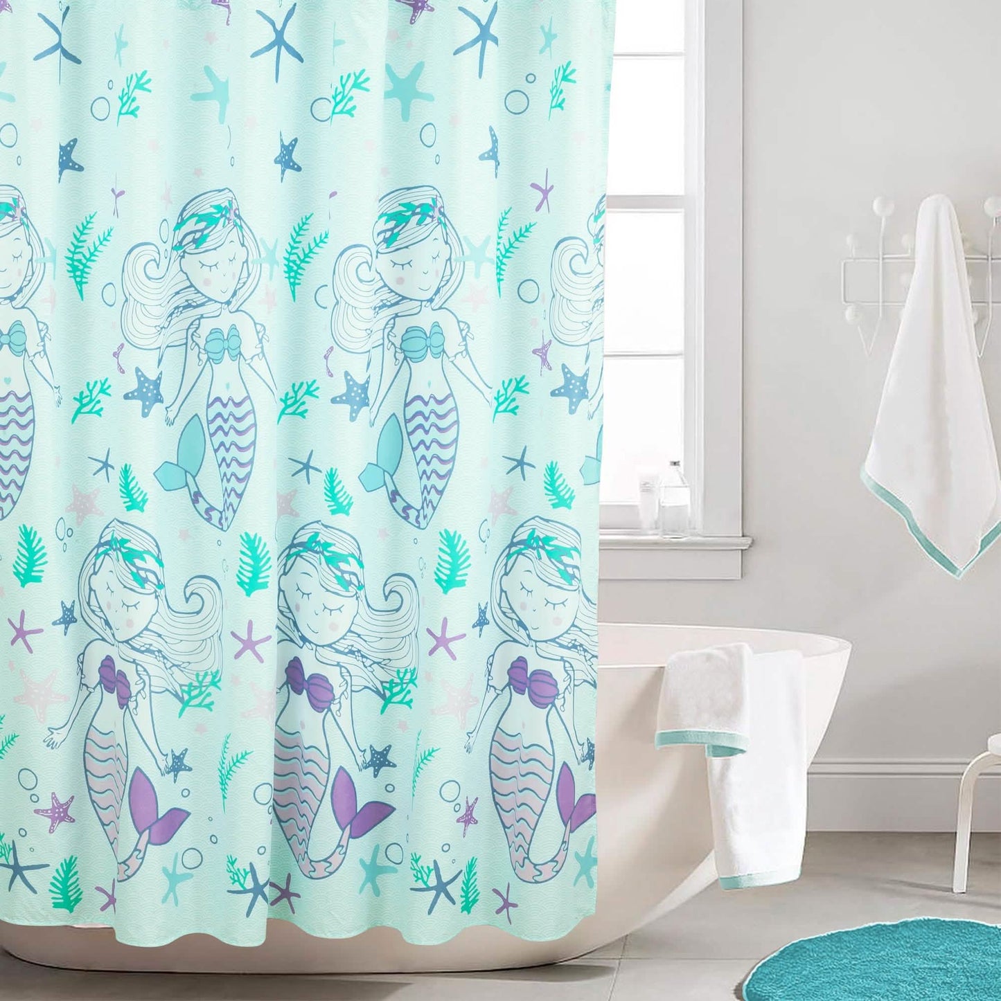 Kidz Mix Mystical Mermaid Shower Curtain DailySale