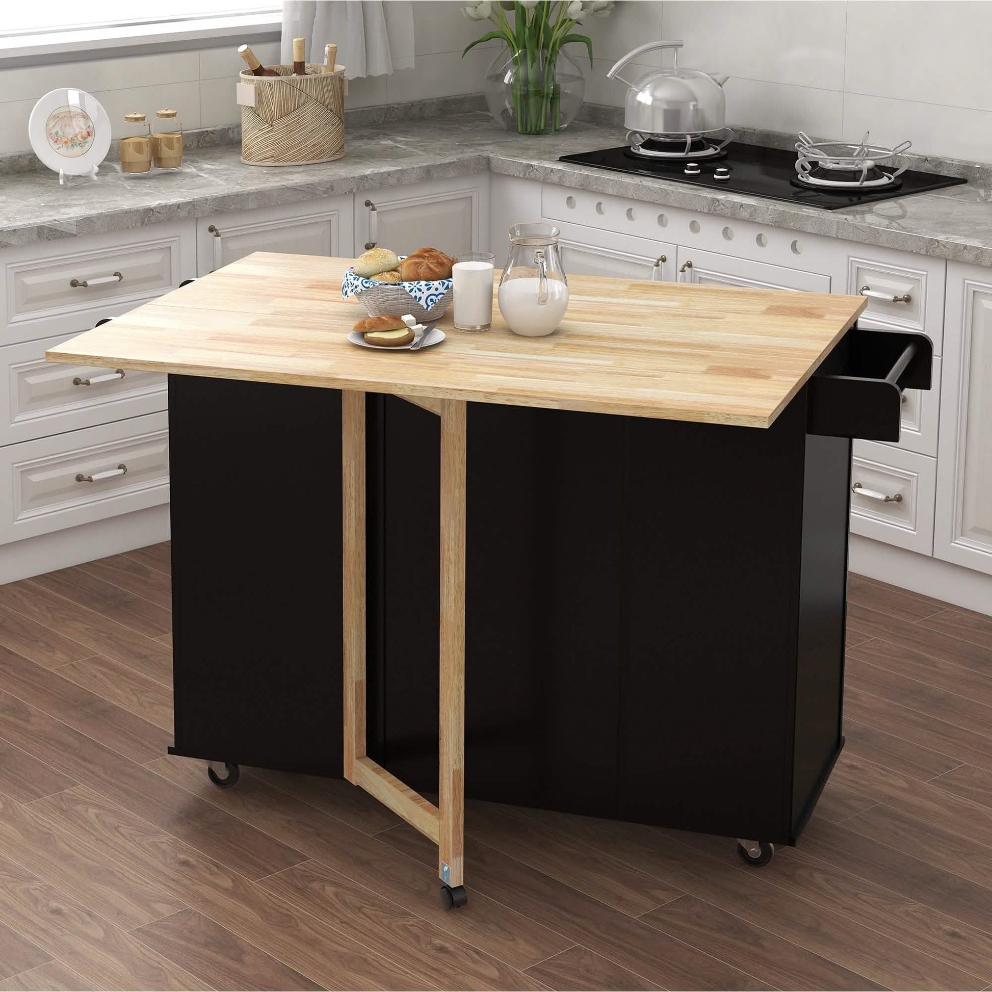 Kitchen Carts on Wheels DailySale