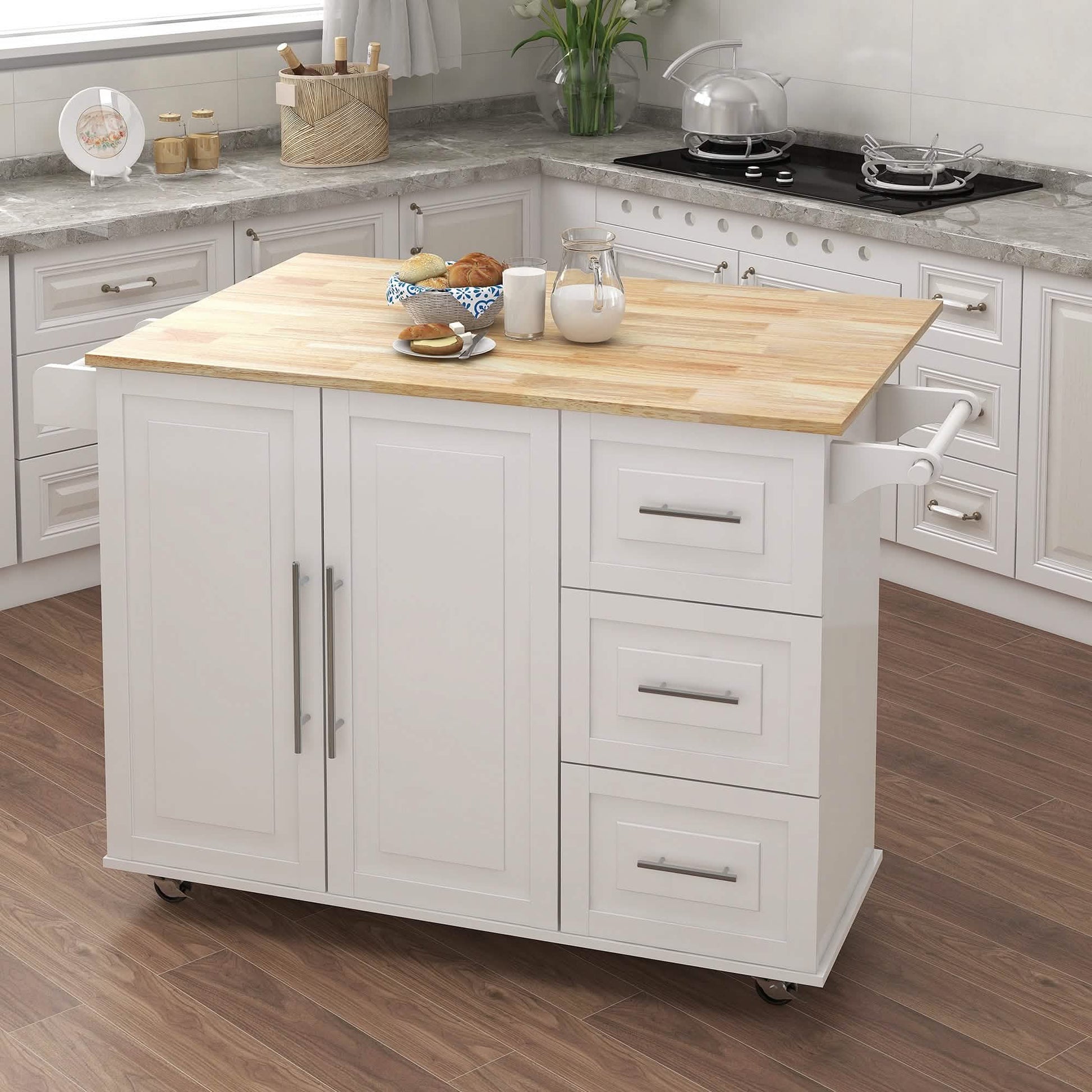 Kitchen Carts on Wheels DailySale