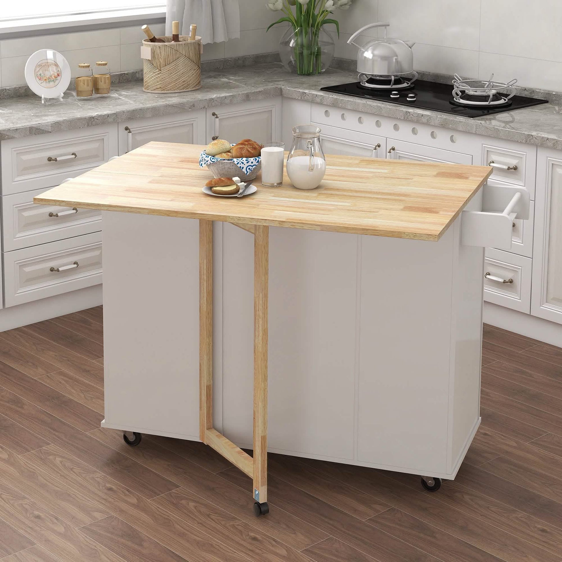 Kitchen Carts on Wheels DailySale