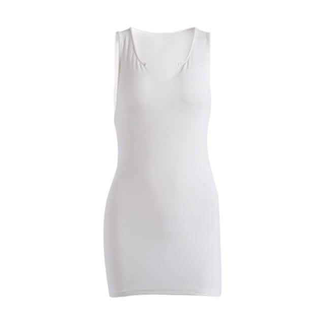 Kliou Cotton Sleeveless V-Neck Ladies Dress DailySale