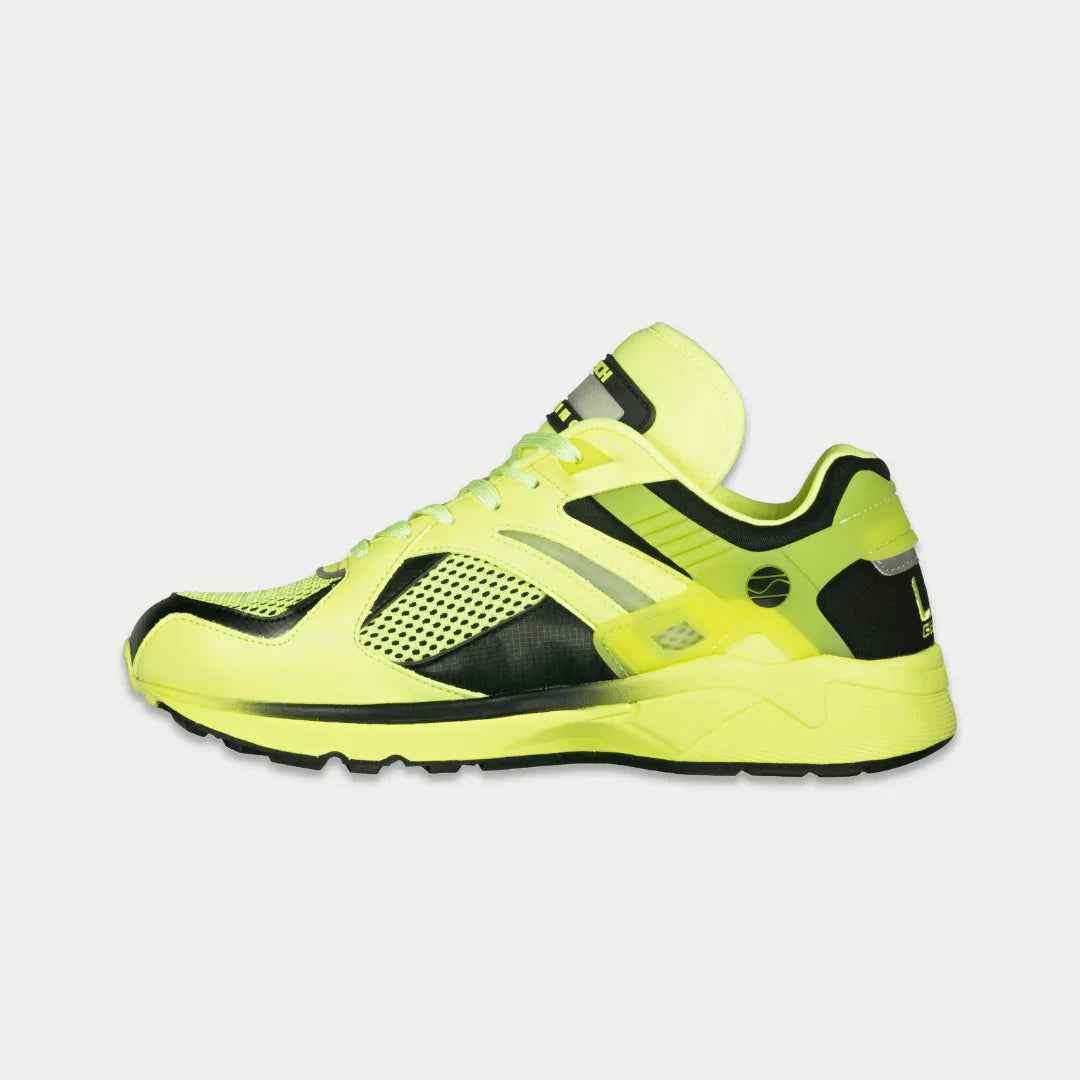 LA Gear Men's Catapult Light-Up x Glow Lowtop | Neon Yellow x Black