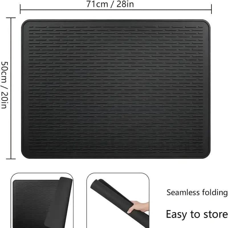 Large 28x20 Inch Non-Slip Silicone Stovetop Protector, Kitchen Countertop Cover DailySale