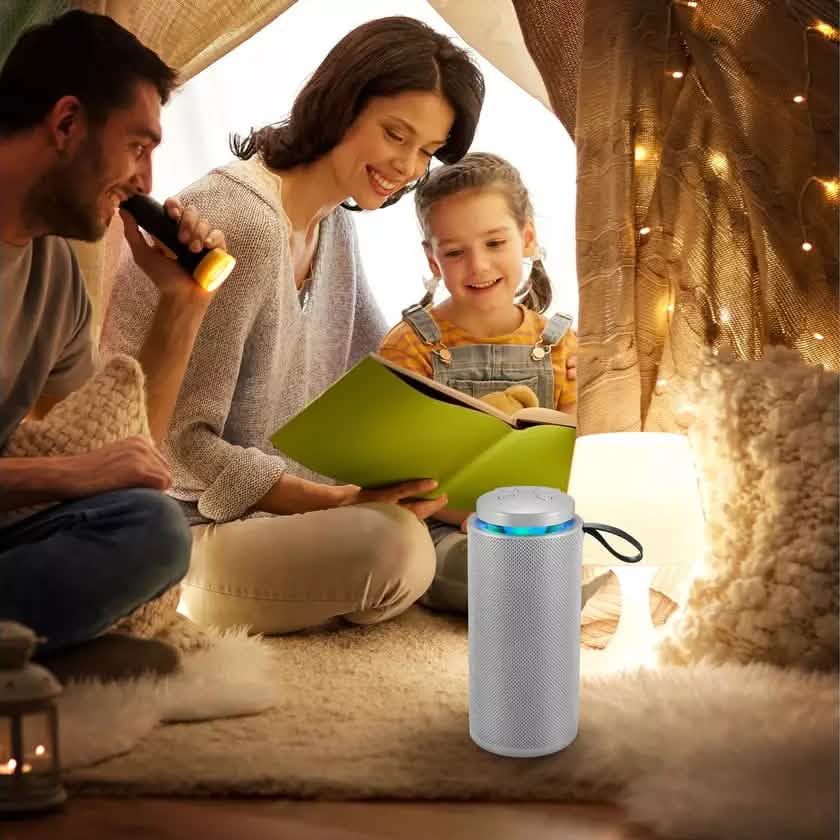 Laud 3D Stereo Rechargable Portable Bluetooth Speaker DailySale