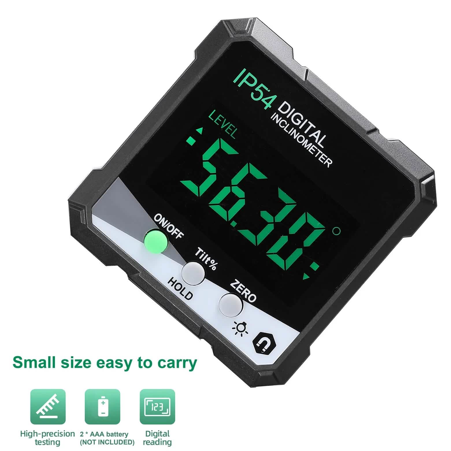 LCD Backlight Digital Protractor DailySale