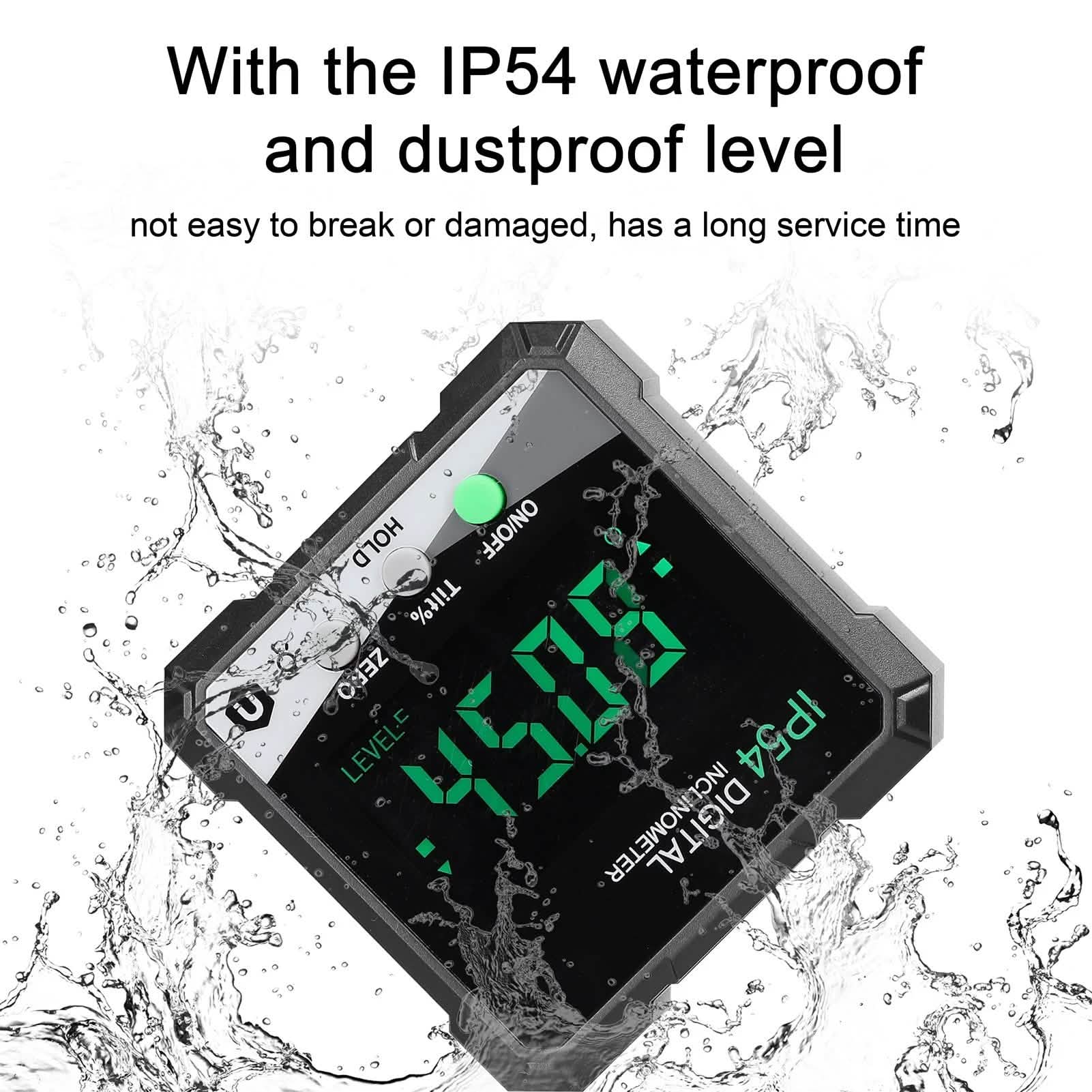 LCD Backlight Digital Protractor DailySale