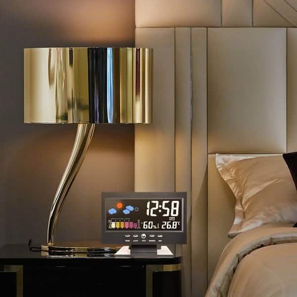 LCD Color Screen Digital Backlight Snooze Alarm Clock DailySale