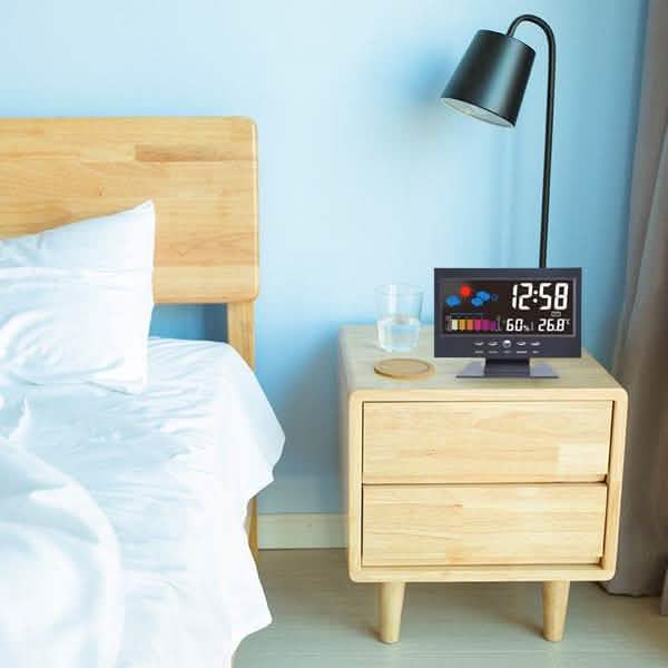 LCD Color Screen Digital Backlight Snooze Alarm Clock DailySale