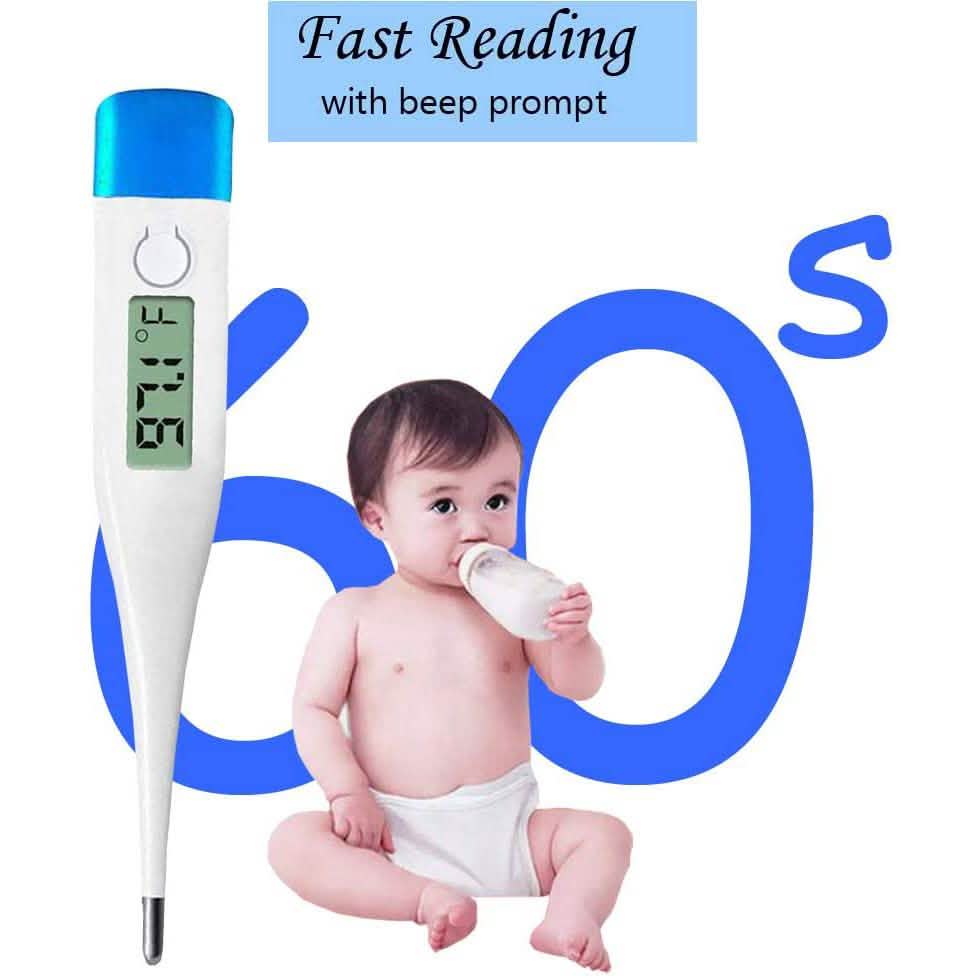 LCD Digital Thermometer Fahrenheit °F High Precision Waterproof Thermometer DailySale