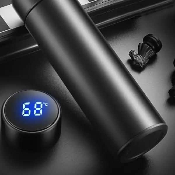 LCD Temperature Display Insulation Cup DailySale