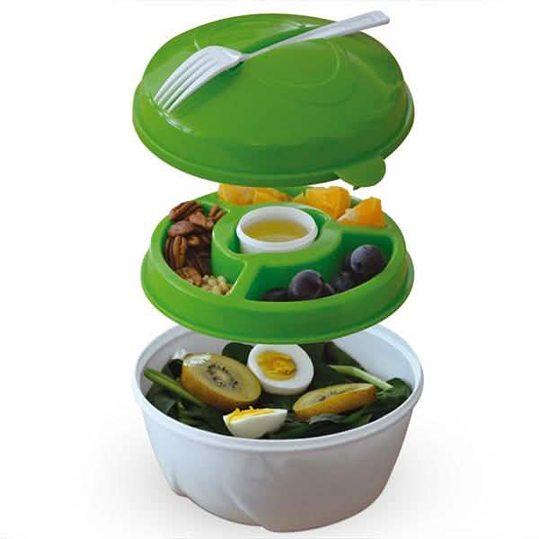 Leakproof On-The-Go Salad Bowl Container DailySale