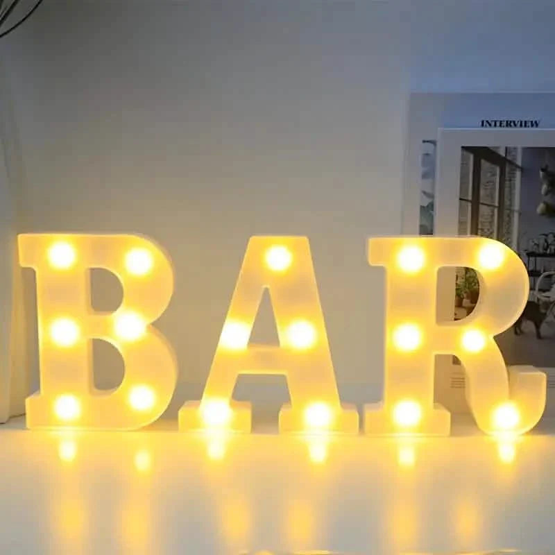 LED Alphabet Light DailySale
