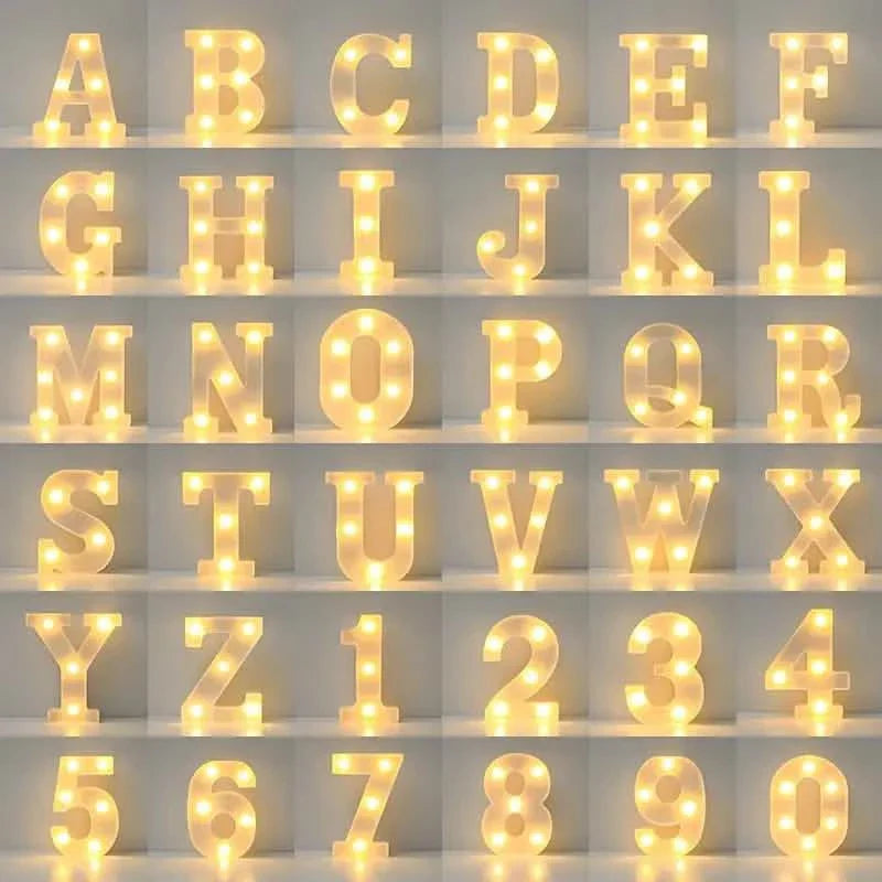 LED Alphabet Light DailySale