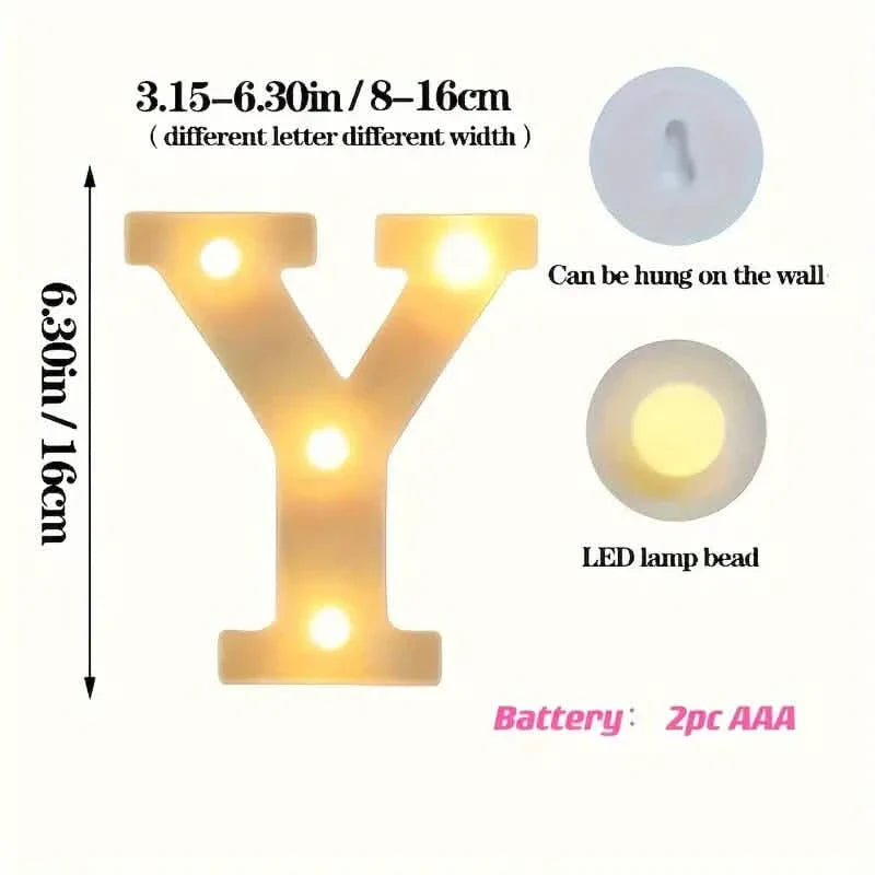 LED Alphabet Light DailySale
