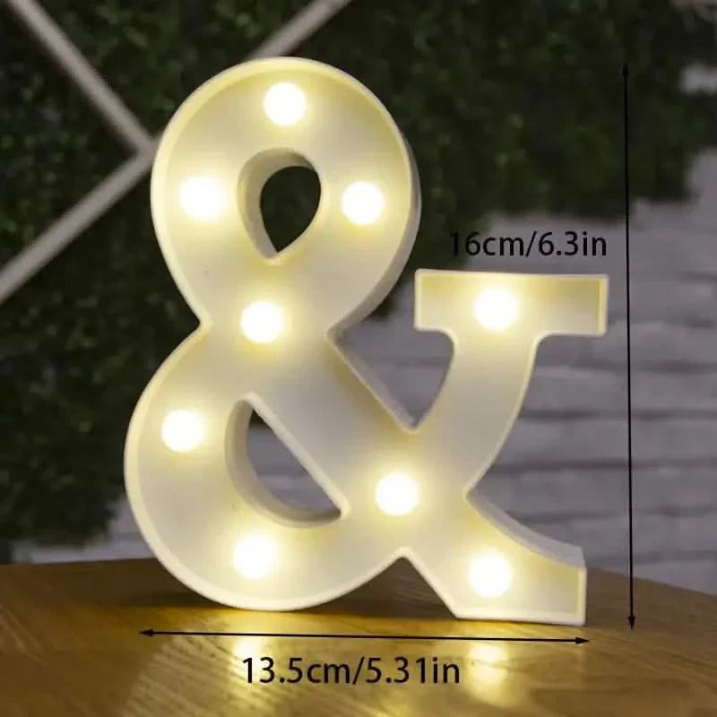LED Alphabet Light DailySale