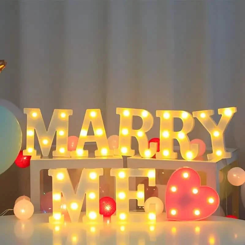 LED Alphabet Light DailySale