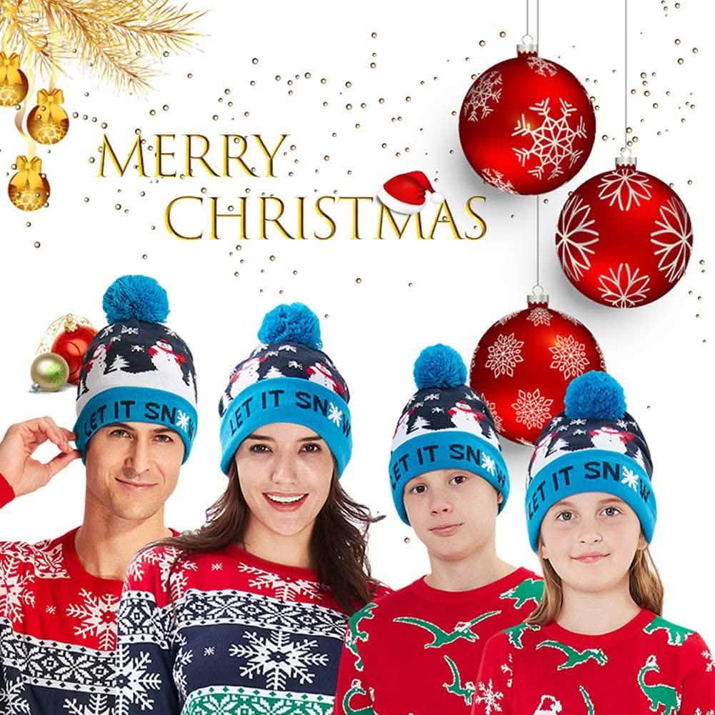 LED Christmas Knitted Hat DailySale