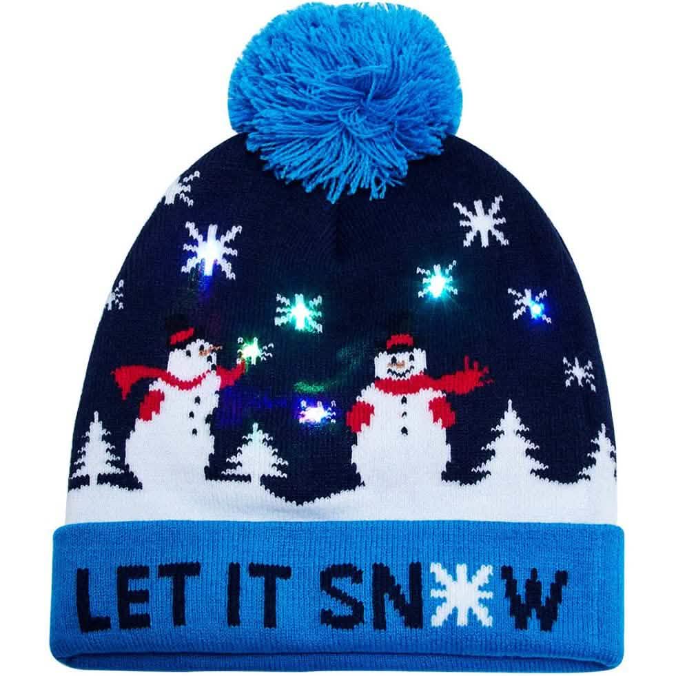 LED Christmas Knitted Hat DailySale