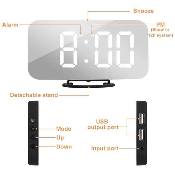 LED Digital Alarm Clock DailySale