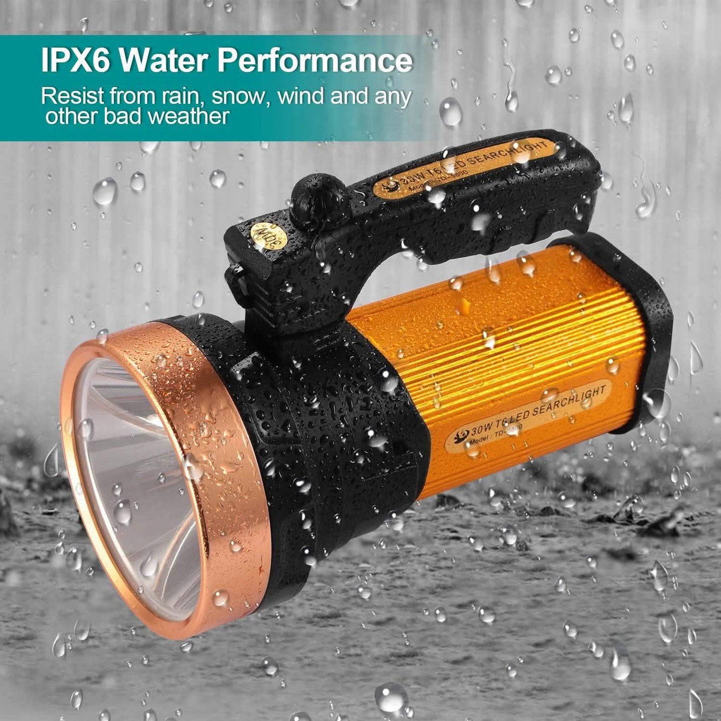 LED Flashlights IPX6 Waterproof Handheld Night Lights DailySale
