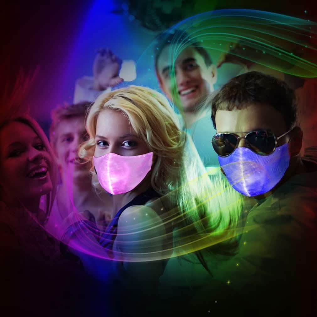 LED Rechargeable Face Mask DailySale