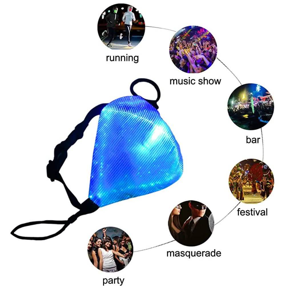LED Rechargeable Face Mask DailySale
