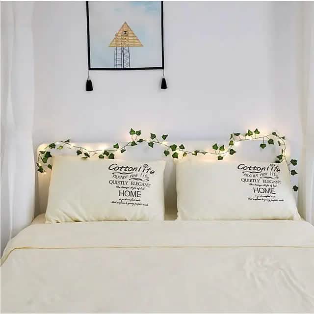 LED Solar Ivy Leaf String Light DailySale