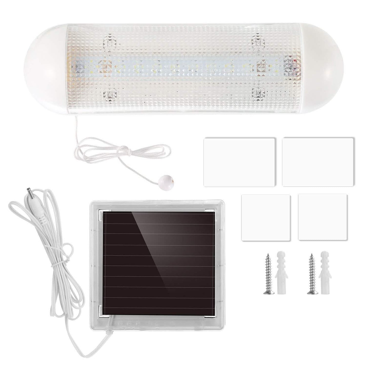 LED Solar Lights Powered Security Light Kit DailySale