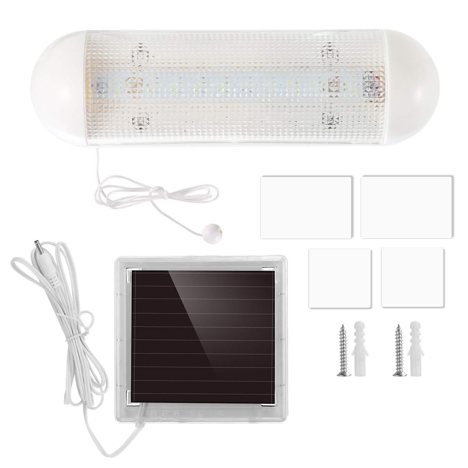 LED Solar Lights Powered Security Light Kit DailySale
