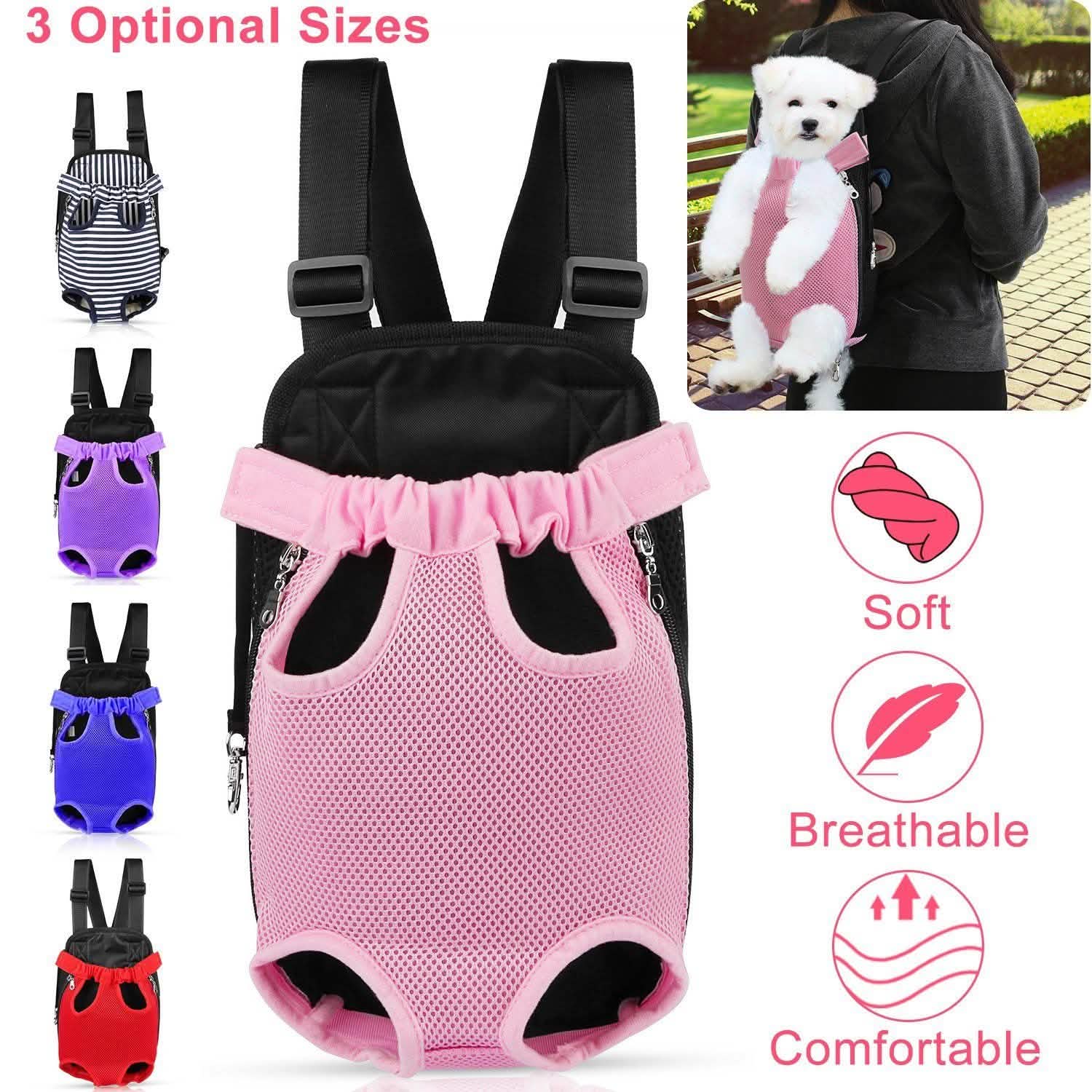 Leg-Out Pet Backpack Carrier Travel Bag DailySale