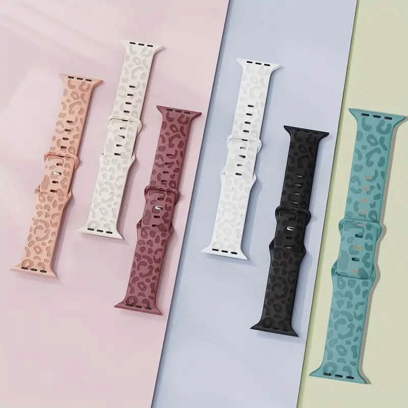 Leopard Engraved Replacement Band Compatible with iWatch DailySale