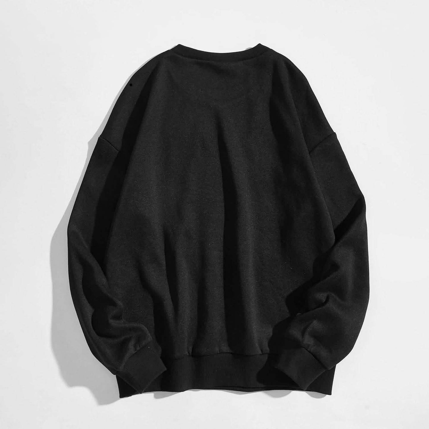 Letter and Car Print Oversized Sweatshirt DailySale