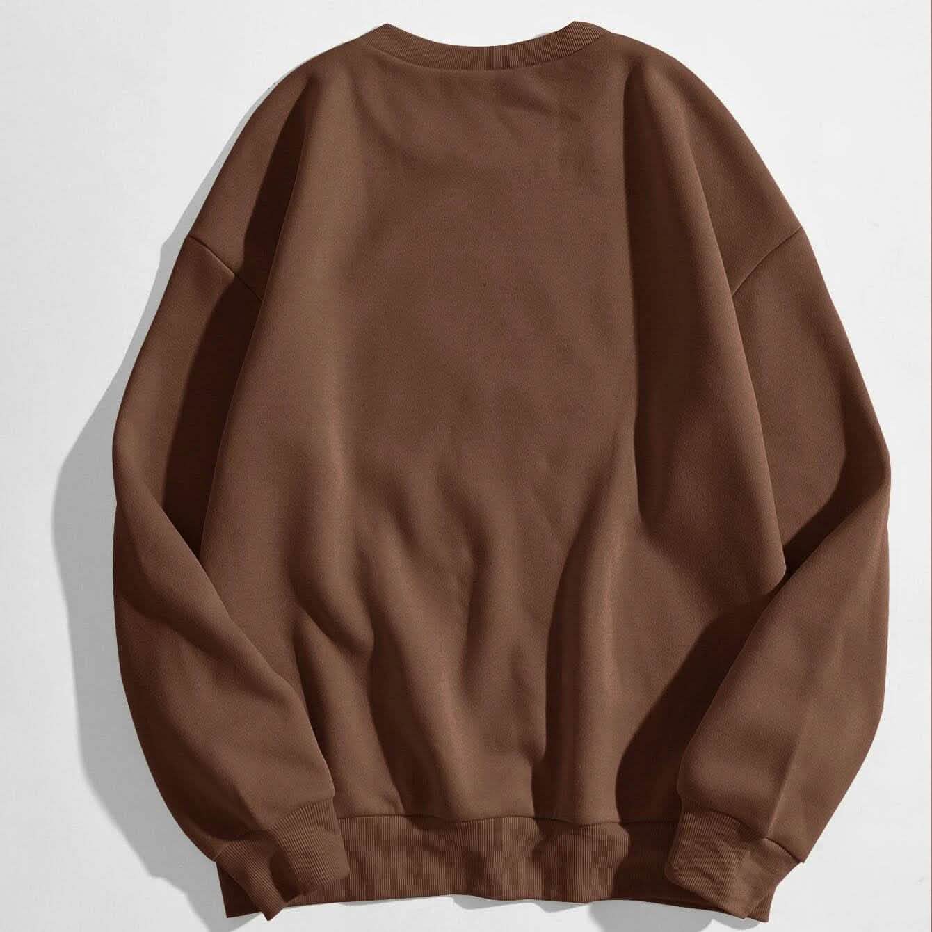 Letter Graphic Thermal Lined Sweatshirt DailySale