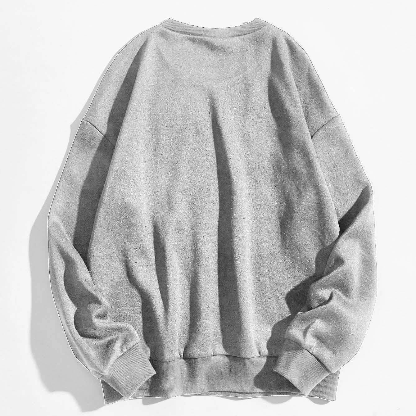 Letter Graphic Thermal Lined Sweatshirt DailySale