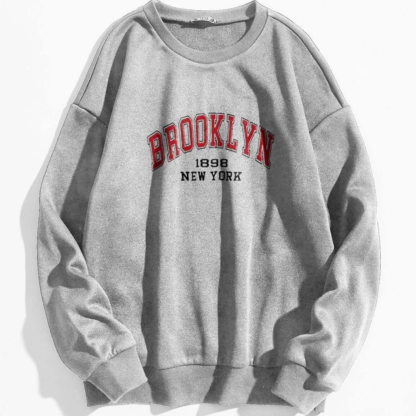 Letter Graphic Thermal Lined Sweatshirt DailySale