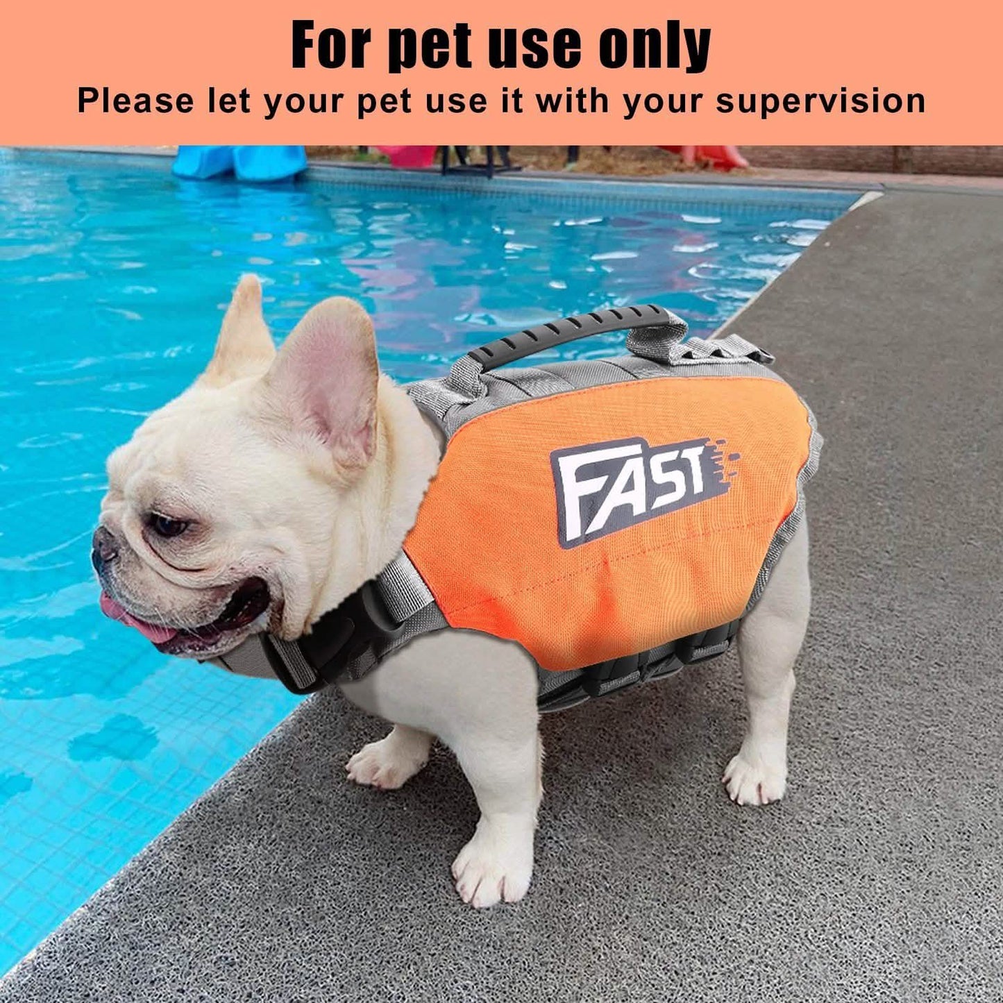 Life Jacket Reflective Safety Vest with Adjustable Buckles & Durable Rescue DailySale