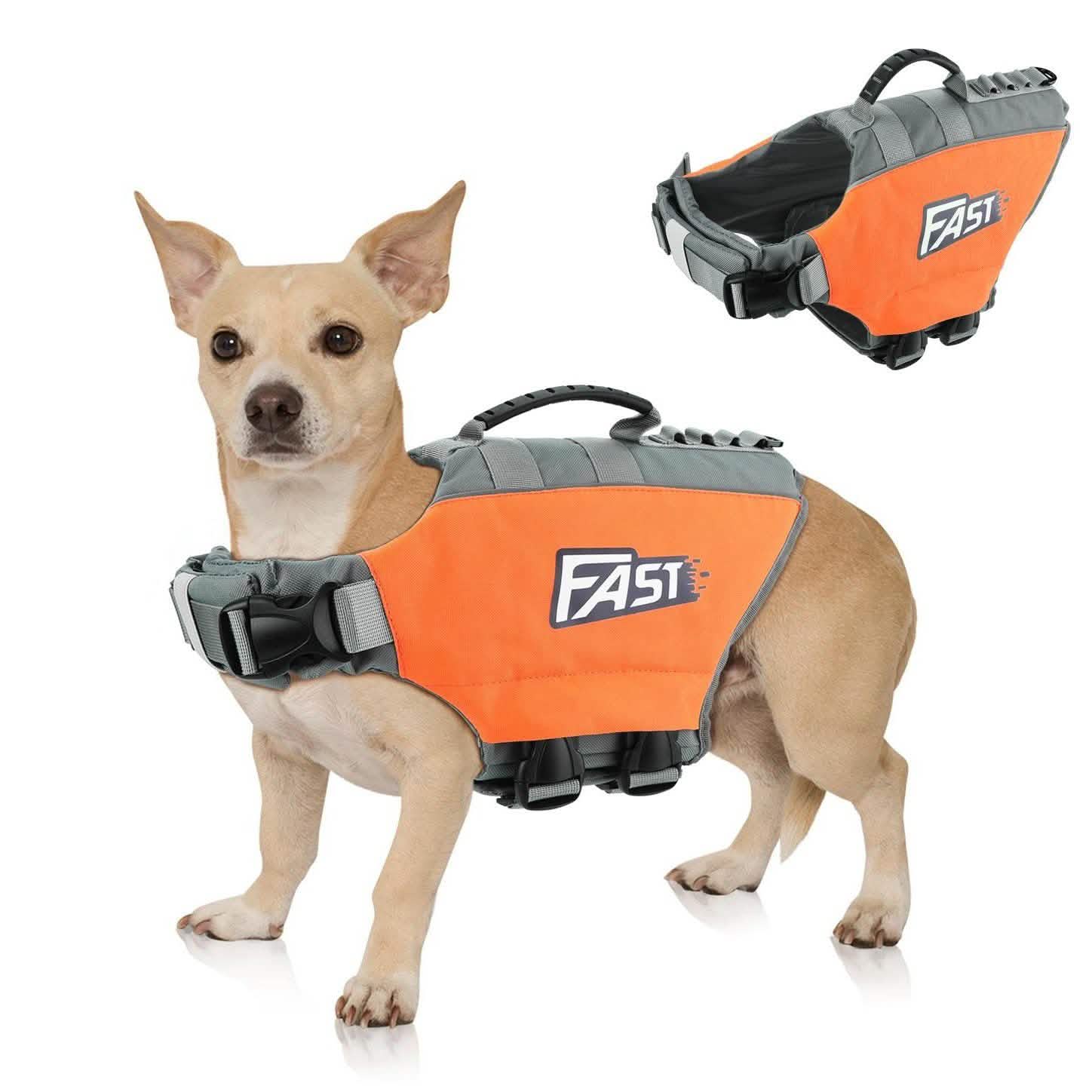 Life Jacket Reflective Safety Vest with Adjustable Buckles & Durable Rescue DailySale