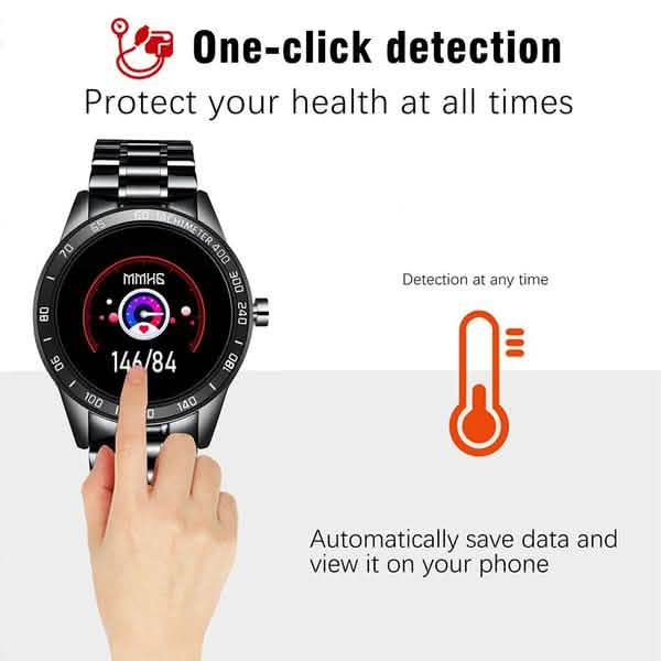 LIGE Steel Band Smart Watch DailySale